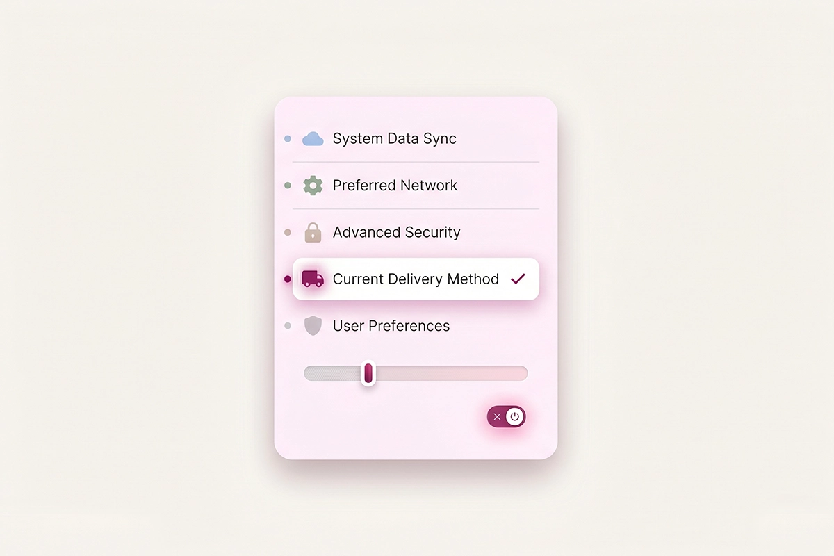 Illustration of a review app timing panel with the Delivered trigger selected, a short delay field, and a fulfillment fallback toggle