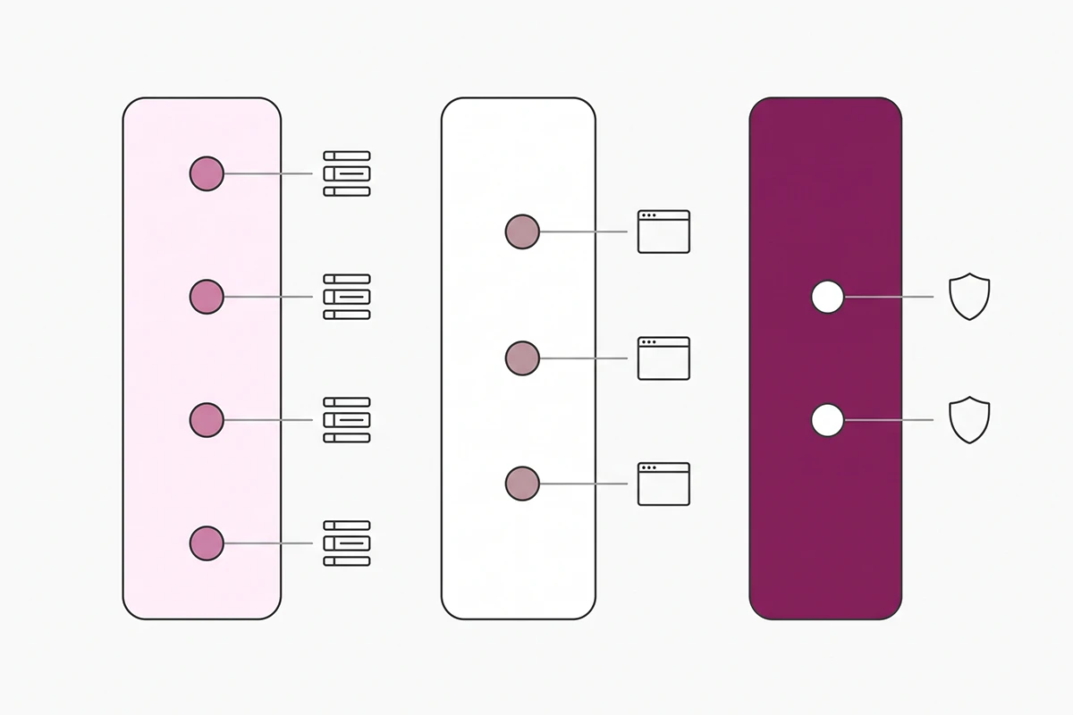 Diagram showing where each Merchant Center disapproval is fixed: product feed, store page, or policy