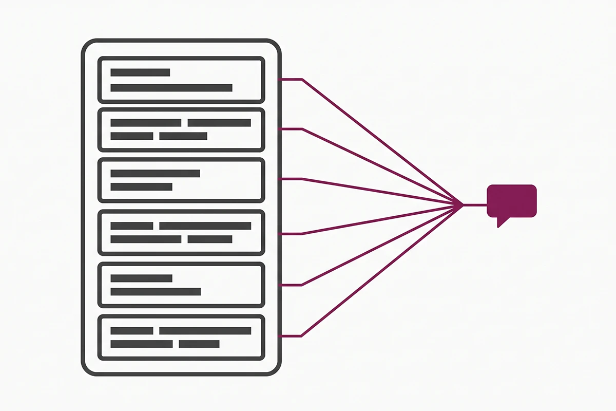 Anatomy of a Shopify return policy page structured so a chatbot can quote it accurately