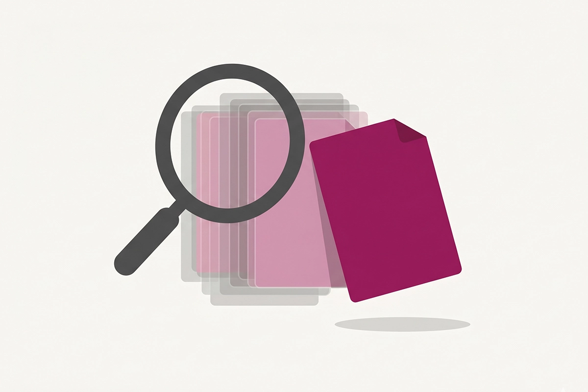 Search engine filtering duplicate Shopify URLs and keeping one canonical page during an audit