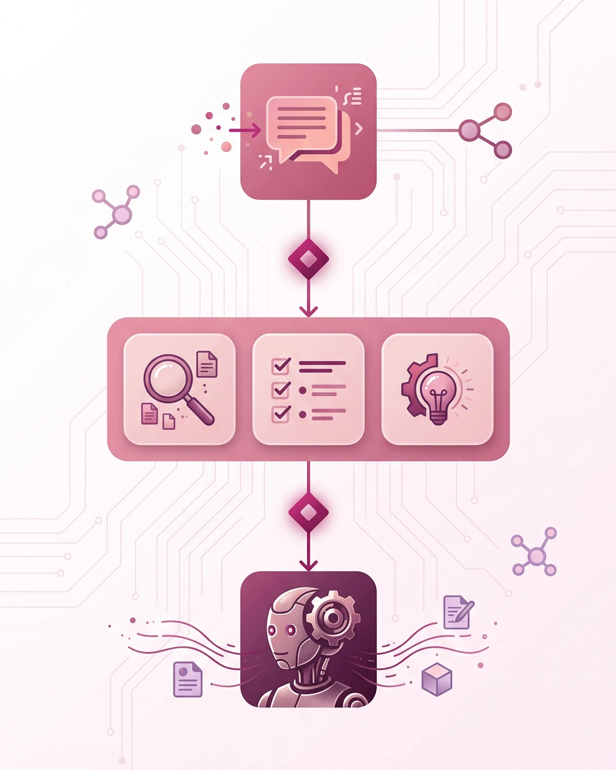 Three-stage path from free Shopify Inbox to instant answers to a trained AI chatbot